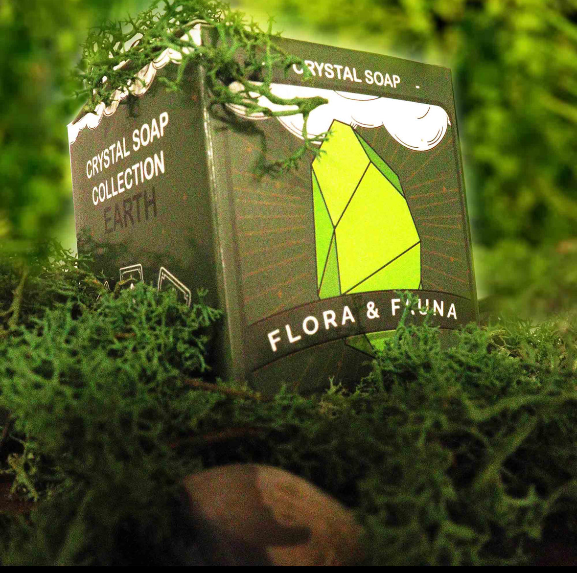 Crystal Elemental Soap - Earth 🇬🇧