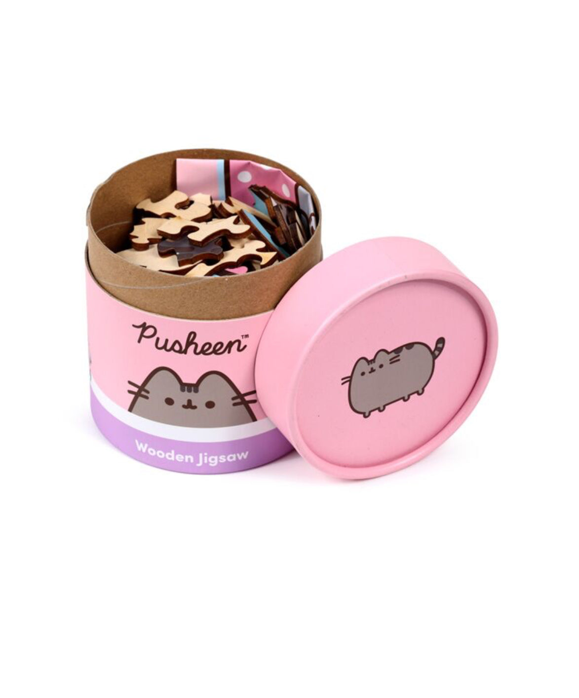 130pc Wooden Jigsaw Puzzle - Pusheen the Cat Core 🇬🇧