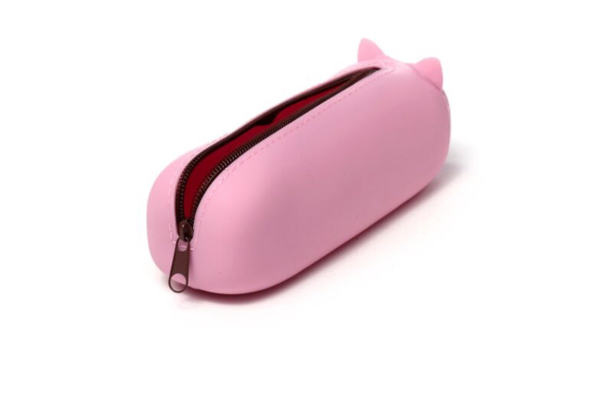 Silicone Pencil Case - Adoramals Pig 🇬🇧