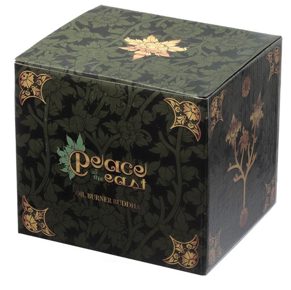 Peace of the East Wood Effect Chinese Buddha Oil & Wax Burner 🇬🇧