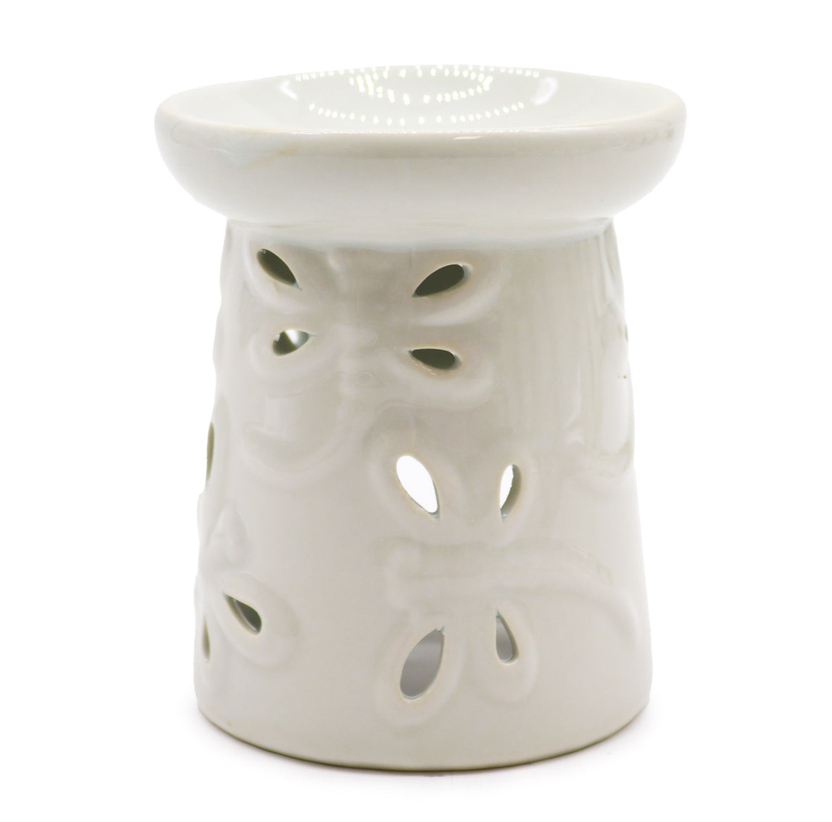 Classic White Oil Burner - Dragonfly 🇬🇧