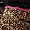 Leopard Print Duvet Cover Set - Natural 🇬🇧