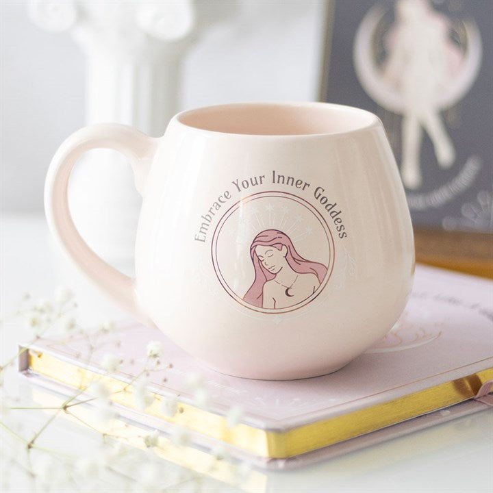 Embrace Your Inner Goddess Rounded Mug 🇬🇧