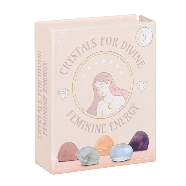Set of 5 Crystals for Divine Feminine Energy 🇬🇧