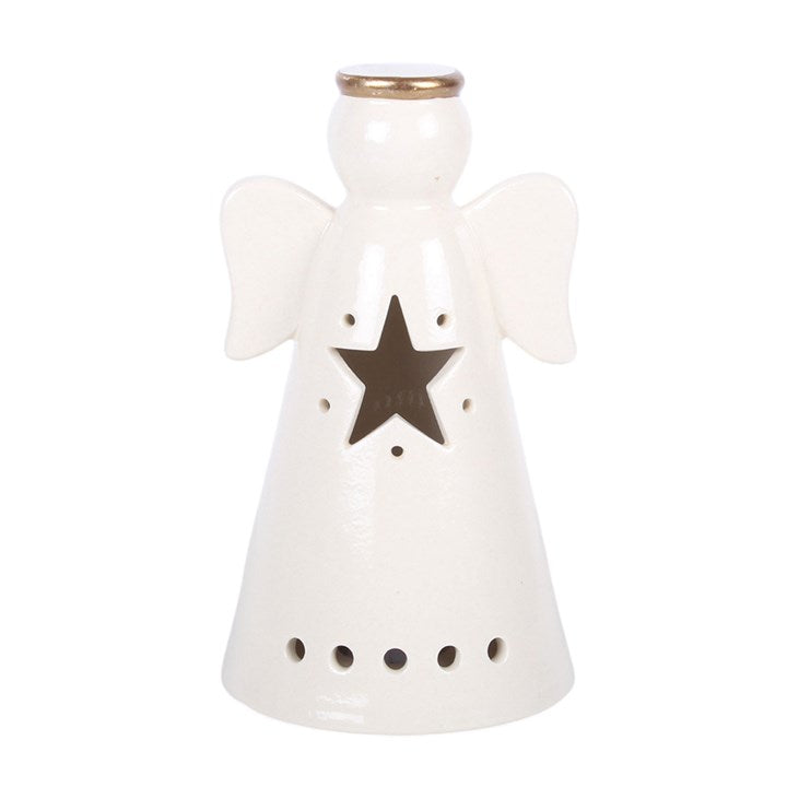 Small LED Light Up Angel Decoration with Star 🇬🇧