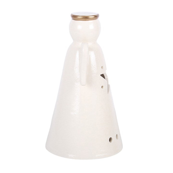 Small LED Light Up Angel Decoration with Star 🇬🇧