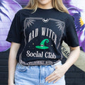 Green Bad Witch Social Club Unisex T-shirt Size XL 🇬🇧