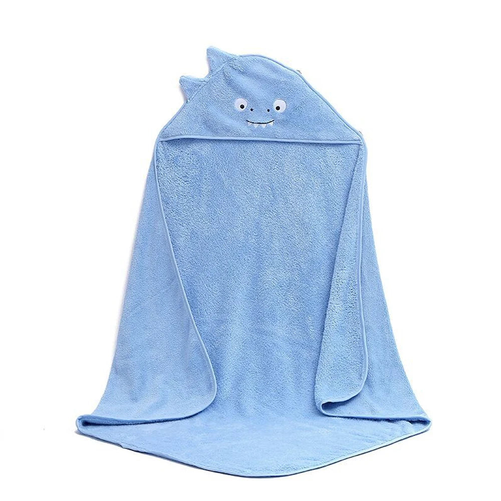 Baby Poncho Bath Towel  Toalla Velvet 90*90cm Fleece Hood 🇨🇳
