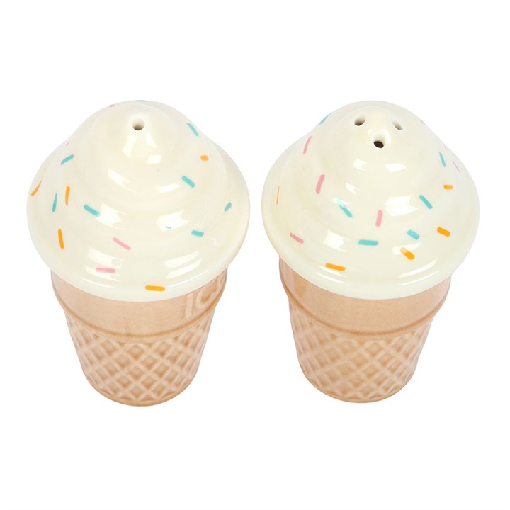 Ice Cream Cone Salt and Pepper Shakers 🇬🇧