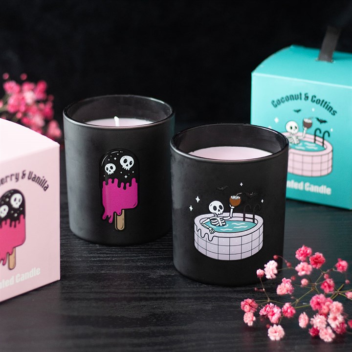 Black Cherry & Vanilla Scented Candle 🇬🇧