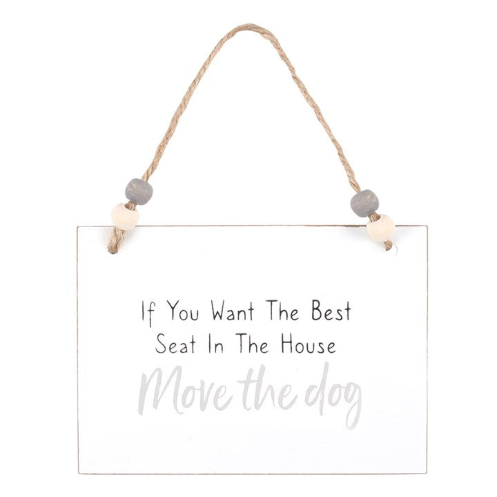 Move The Dog Hanging Sign 🇬🇧