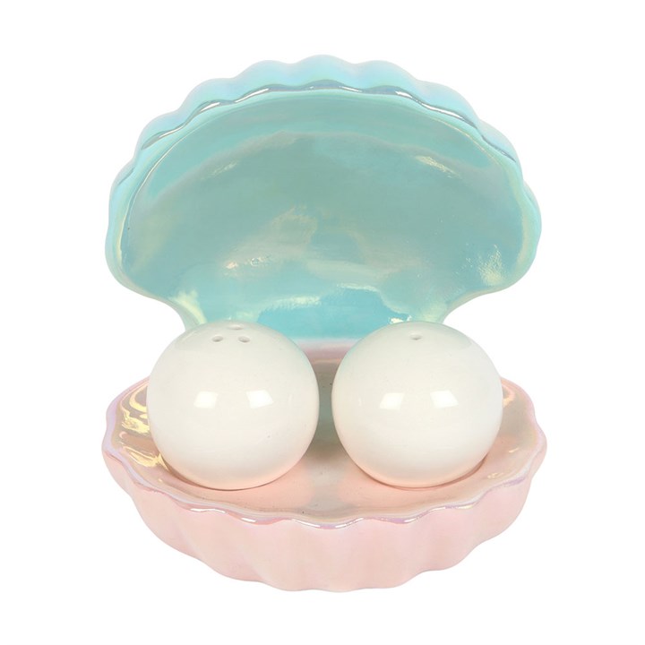Clam Shell Salt and Pepper Shakers 🇬🇧