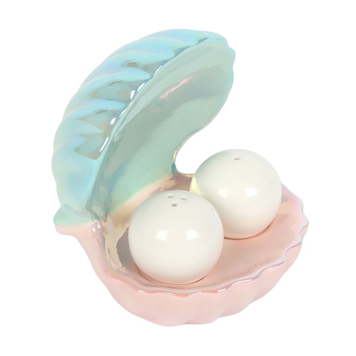 Clam Shell Salt and Pepper Shakers 🇬🇧