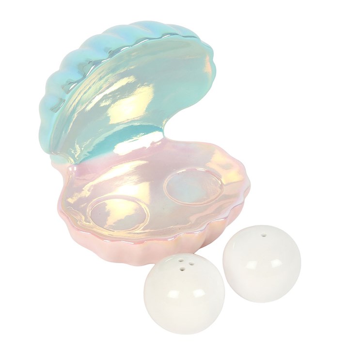 Clam Shell Salt and Pepper Shakers 🇬🇧