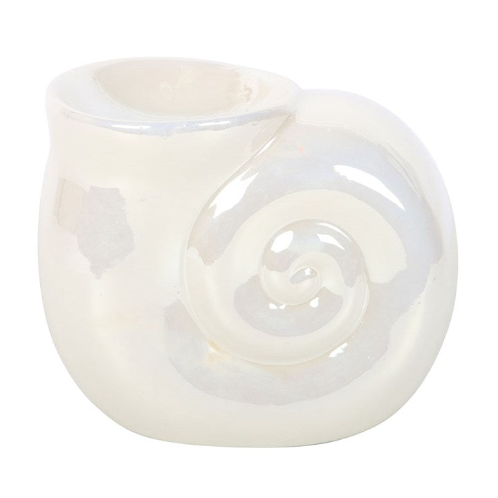 Pearlescent Spiral Shell Oil Burner 🇬🇧