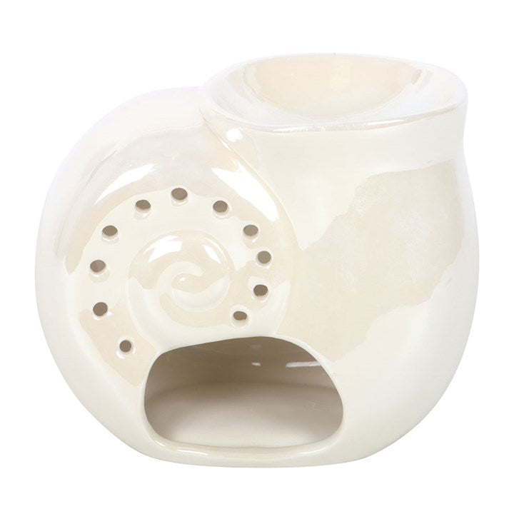 Pearlescent Spiral Shell Oil Burner 🇬🇧