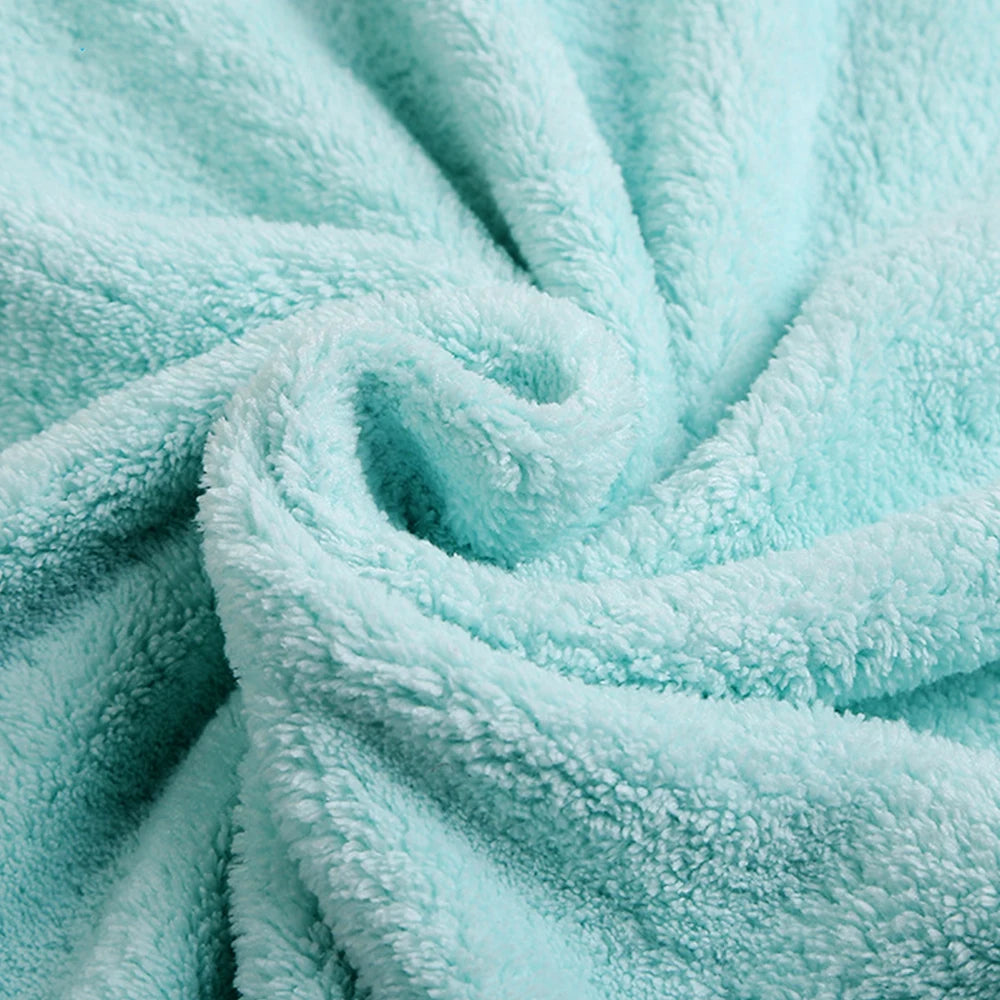 Baby Poncho Bath Towel  Toalla Velvet 90*90cm Fleece Hood 🇨🇳