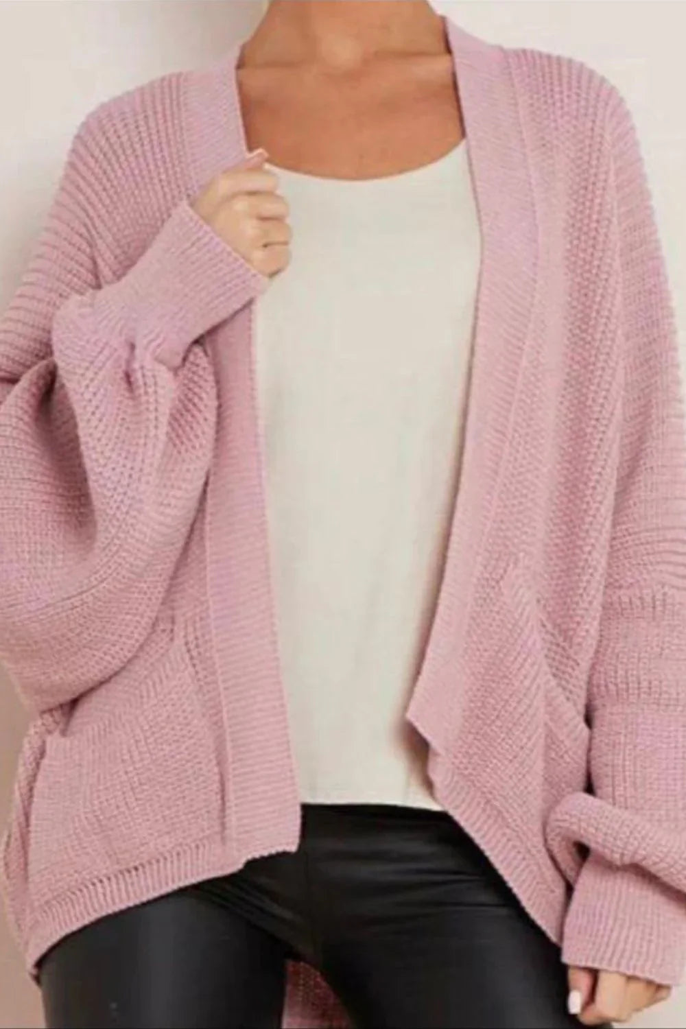 Crop Balloon Pocket Cardigan 🇬🇧