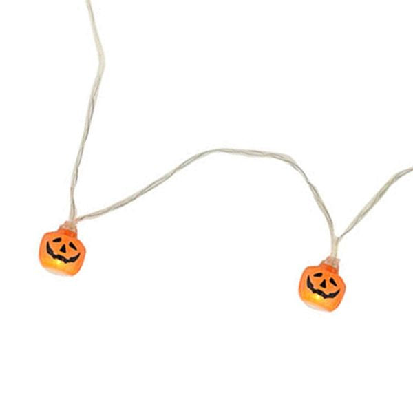 LED Light up Orange Pumpkin Garland 🇬🇧