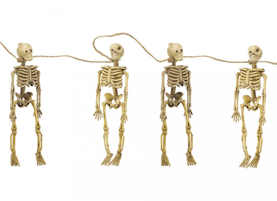 Hanging Skeleton Garland 🇬🇧