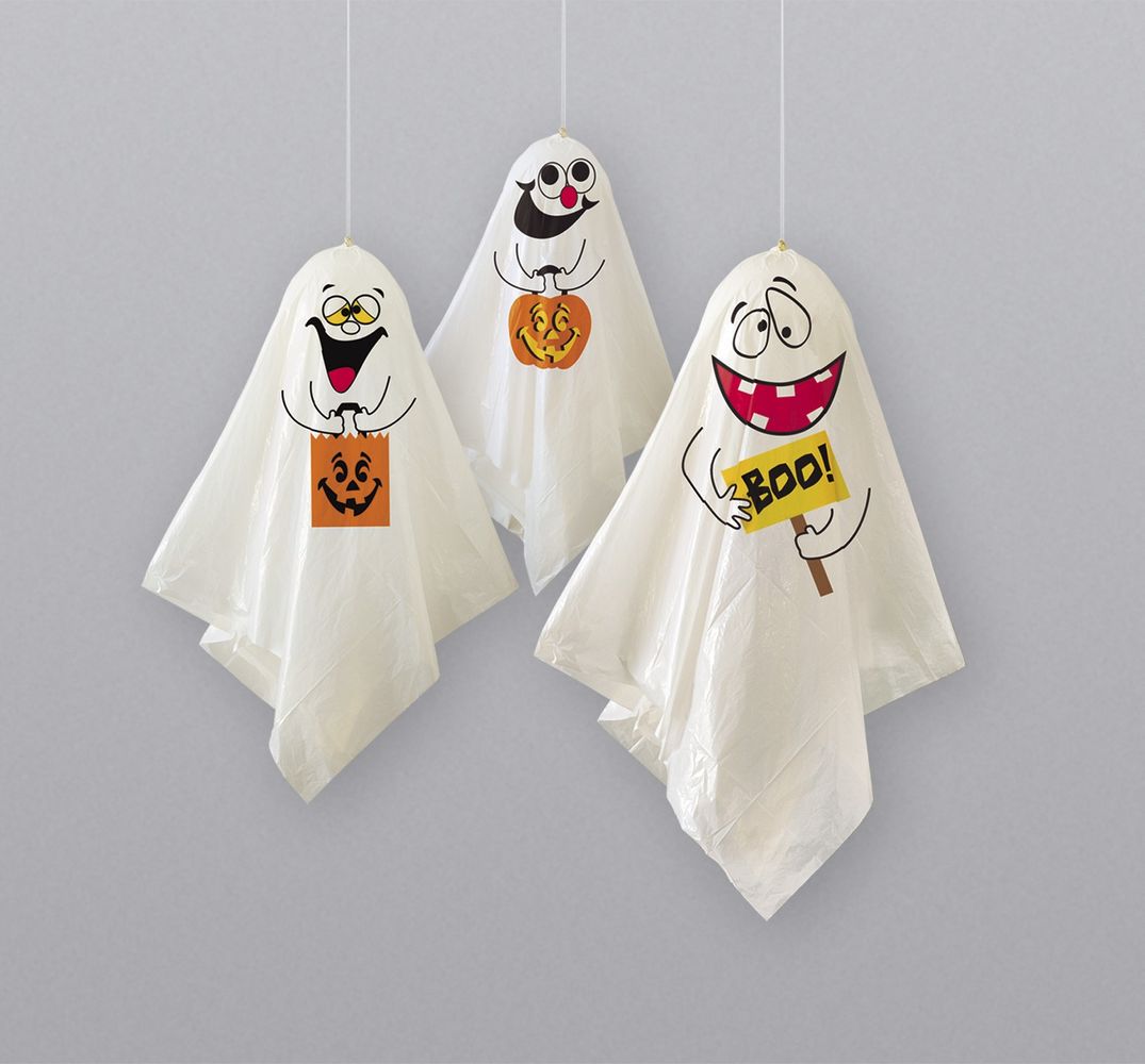 Pack of 3 Hanging Ghost Decoration 🇬🇧