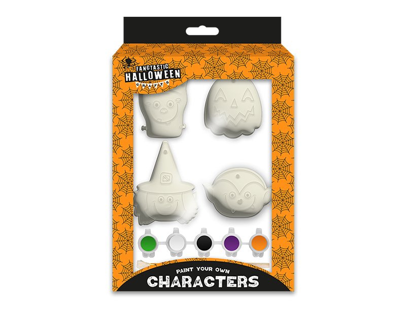 Halloween Paint Your Own Characters 🇬🇧