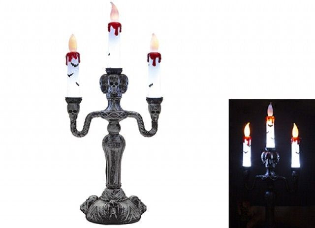 Light Up Triple Candle Stick (40cm) 🇬🇧