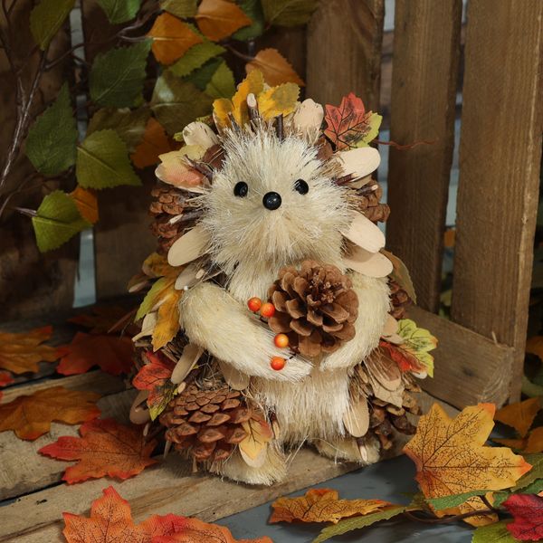 Autumn Hedgehog Decoration (17x16x22cm) 🇬🇧