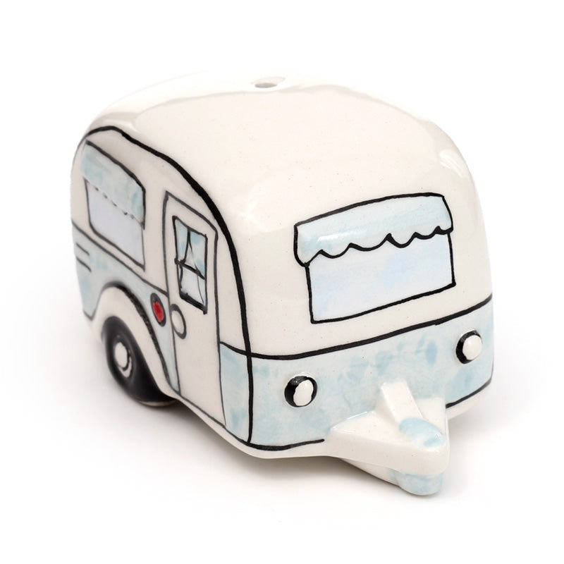Ceramic Salt & Pepper Set - Home Is Where You Park It Caravan 🇬🇧