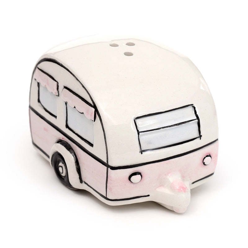 Ceramic Salt & Pepper Set - Home Is Where You Park It Caravan 🇬🇧