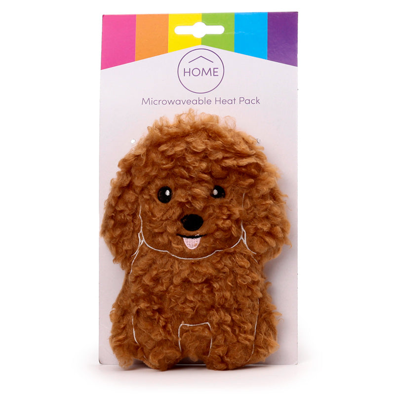 Microwavable Plush Lavender Heat Pack - Cavapoo Fluffy Dog 🇬🇧