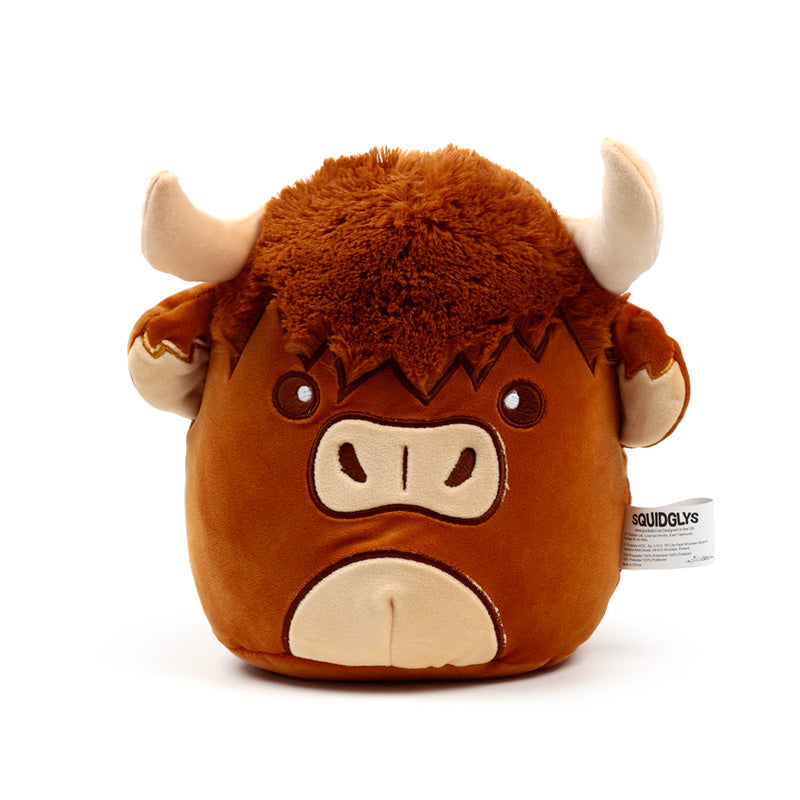 Squidglys Plush Toy - Highland Coo Cow 🇬🇧