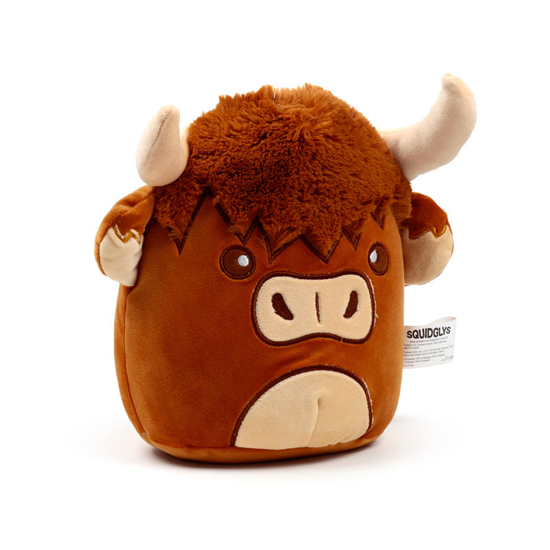 Squidglys Plush Toy - Highland Coo Cow 🇬🇧
