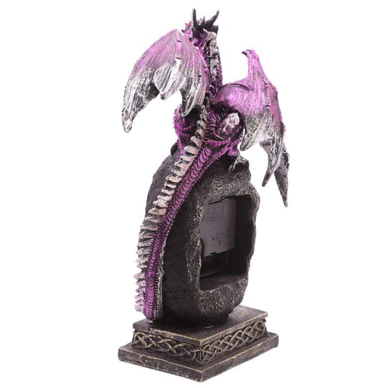 Crystal Geode Dark Legends Dragon Clock 🇨🇳