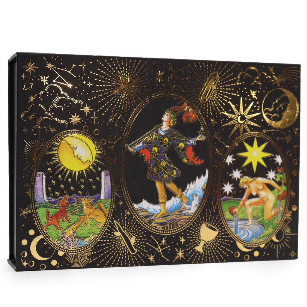 Gold Foil Tarot - Let the Magic Begin - Gift Set 🇬🇧