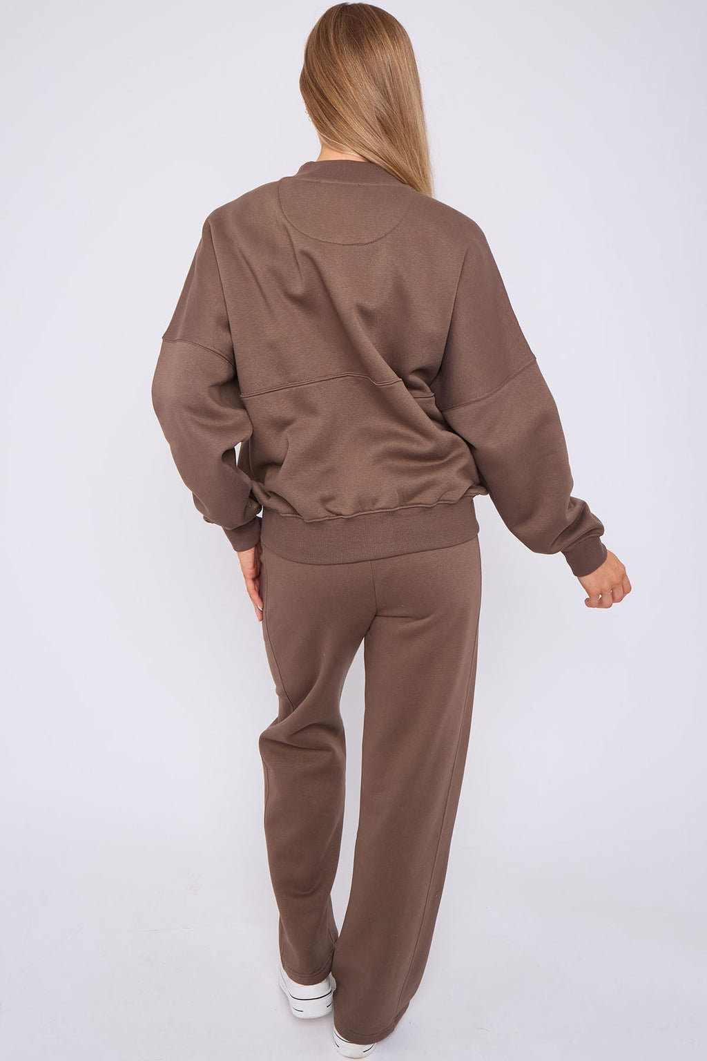 Oversized Bomber Style Fleece Zipper Co-ord 🇬🇧