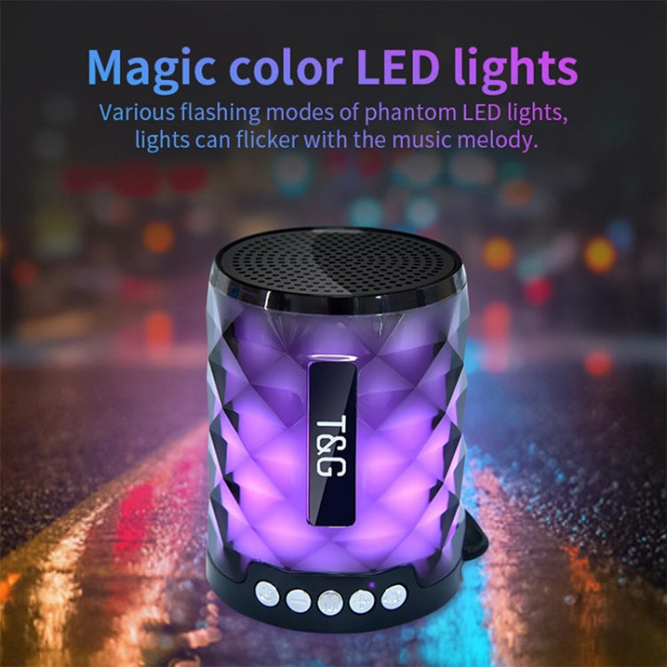 T&G TG155 Bluetooth 4.2 Mini Portable Wireless Bluetooth Speaker with Colorful Lights 🇨🇳