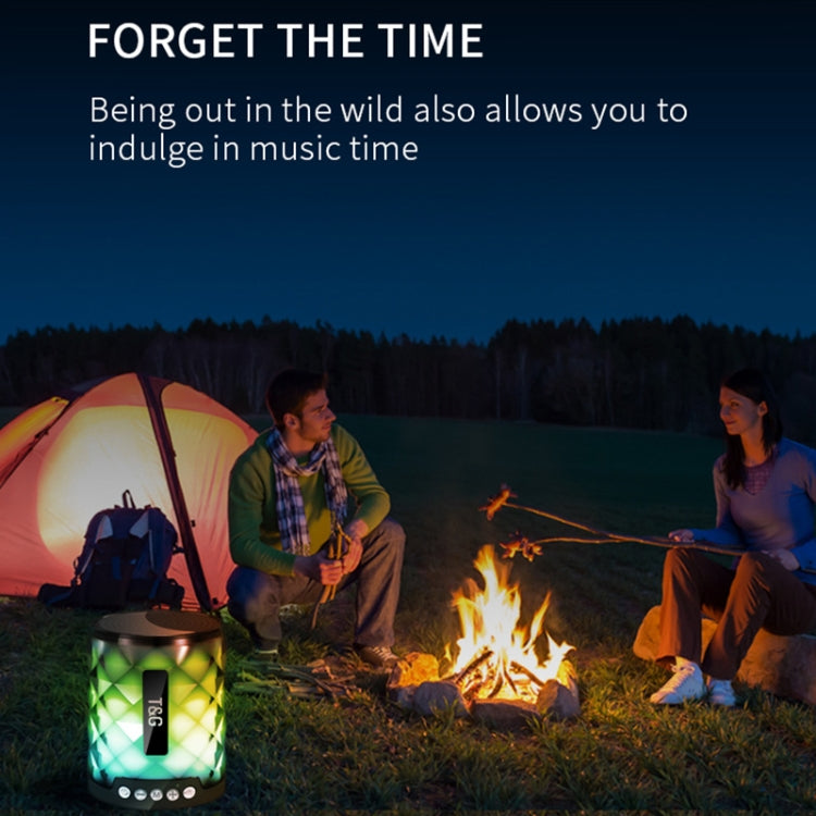 T&G TG155 Bluetooth 4.2 Mini Portable Wireless Bluetooth Speaker with Colorful Lights 🇨🇳
