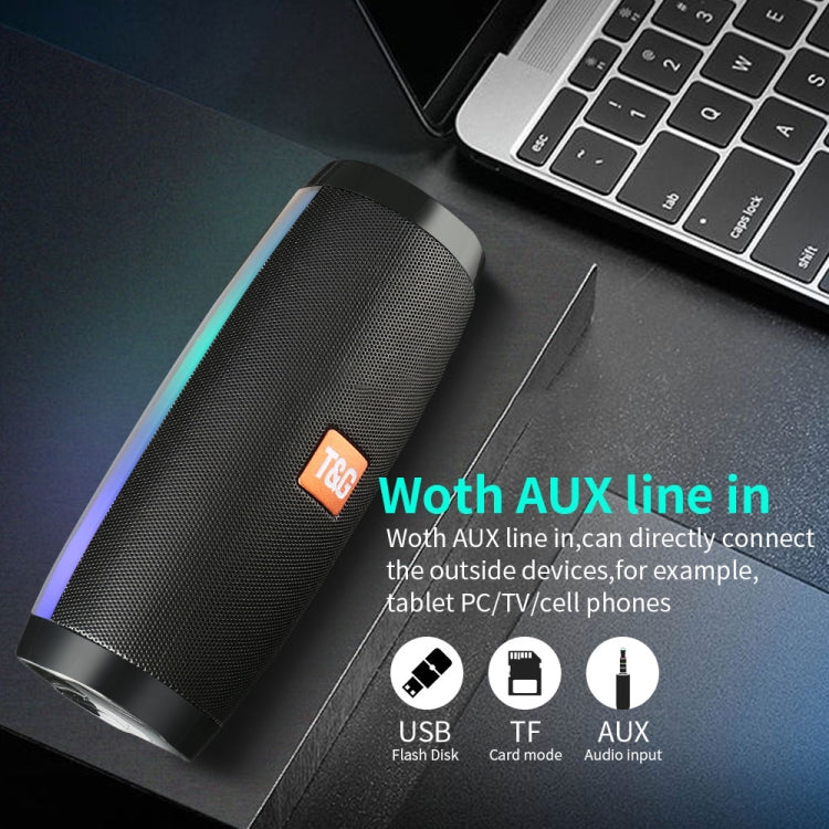 T&G TG157 Bluetooth 4.2 Mini Portable Wireless Bluetooth Speaker with Melody Colorful Lights 🇨🇳