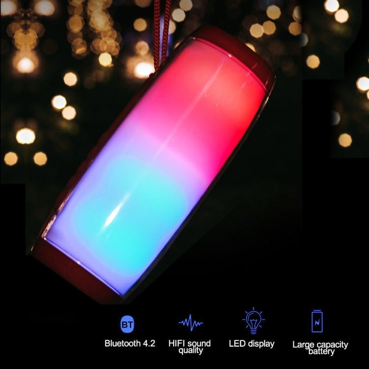 T&G TG157 Bluetooth 4.2 Mini Portable Wireless Bluetooth Speaker with Melody Colorful Lights 🇨🇳