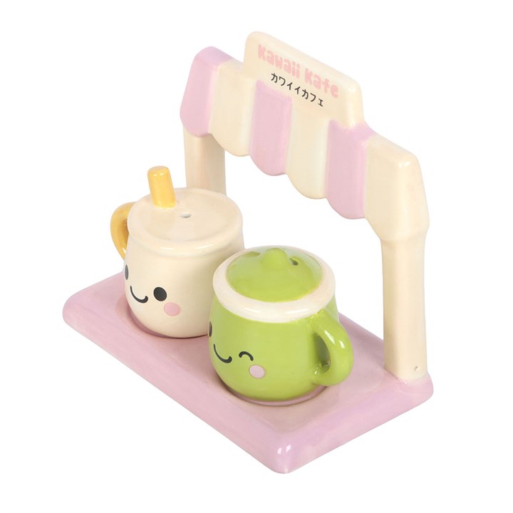 Kawaii Latte Salt and Pepper Shakers 🇬🇧