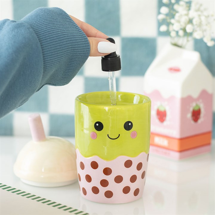 Kawaii Bubble Tea Oil Burner and Wax Warmer 🇬🇧