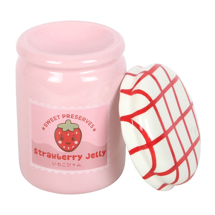Strawberry Jelly Jar Oil Burner and Wax Warmer 🇬🇧