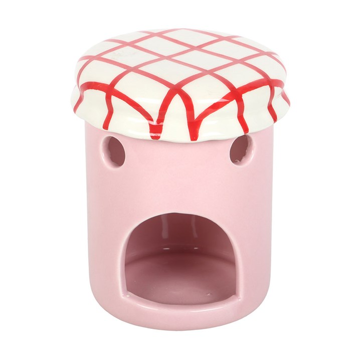 Strawberry Jelly Jar Oil Burner and Wax Warmer 🇬🇧