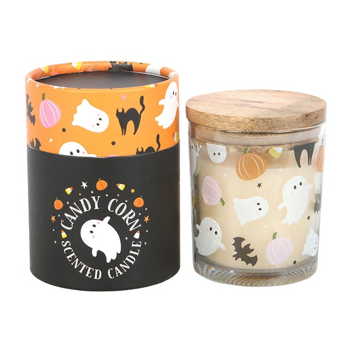 Sweet and Spooky Candy Corn Candle 🇬🇧