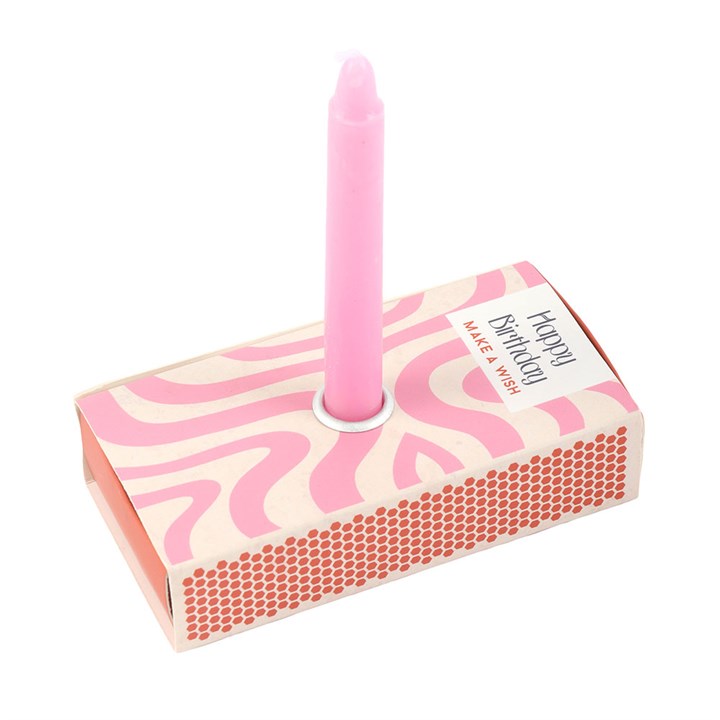 Set of 3 Happy Birthday Candles in a Box 🇬🇧