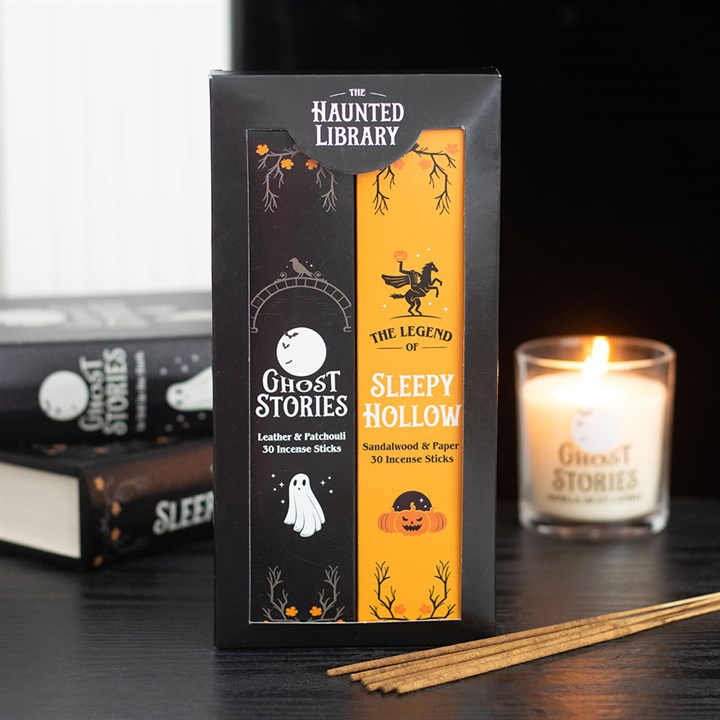 Set of 2 Haunted Library Incense Stick Packs 🇬🇧