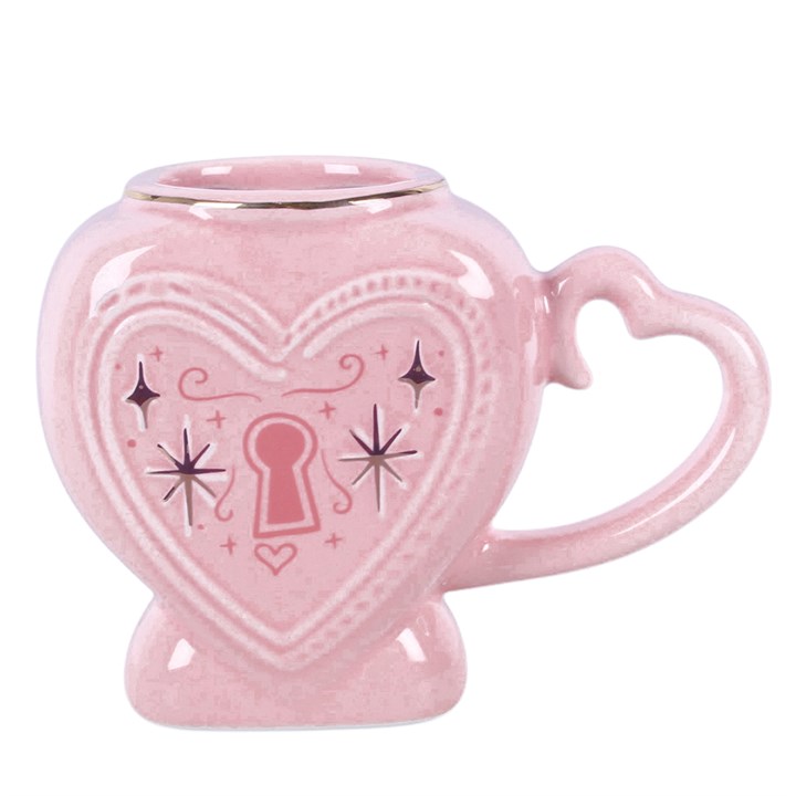 Heart Locket Mug and Key Stirrer 🇬🇧