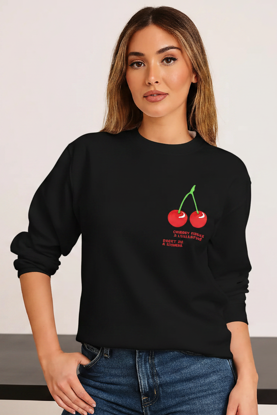 Ladies Cherry Perfection Sweatshirt 🇬🇧