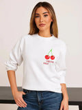 Ladies Cherry Perfection Sweatshirt 🇬🇧